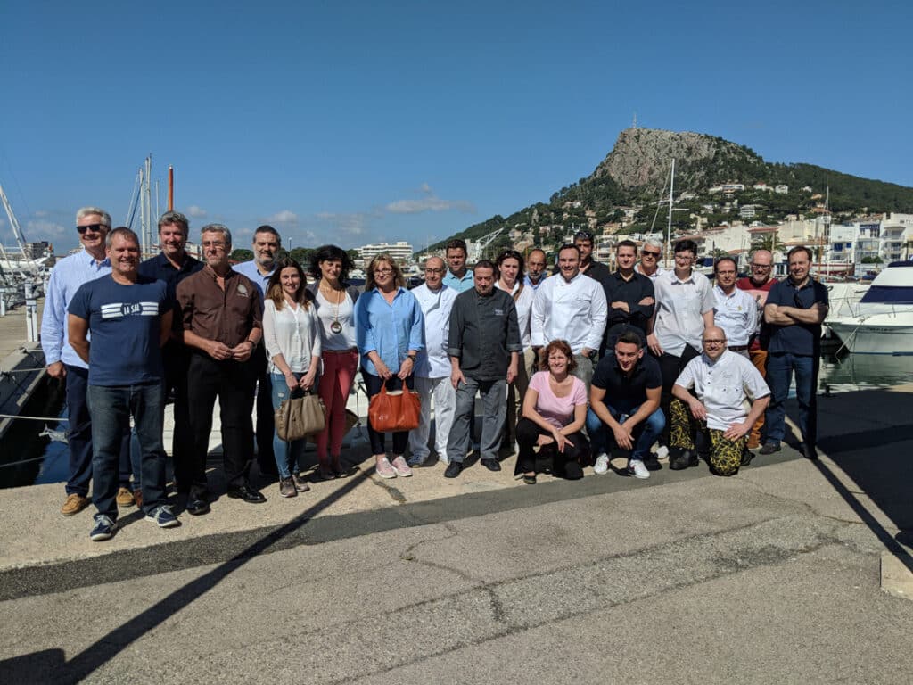 Foto de grup a l'Estartit