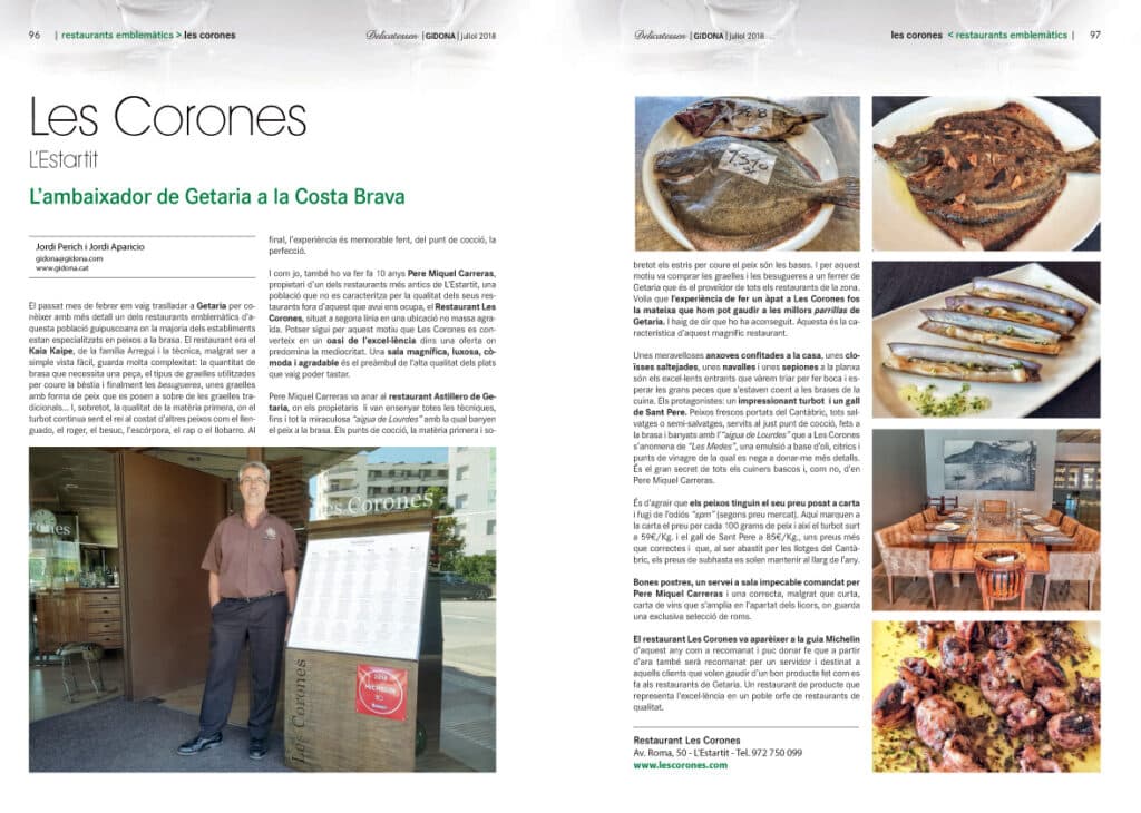 Reportatge revista Gidona